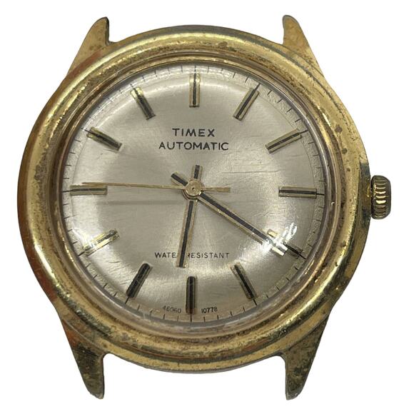 Vintage TIMEX Automatic Men's Wristwatch 46060 10778 Running - Picture 1 of 8